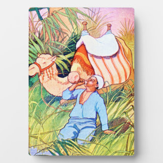 Plaque Photo À L'Oasis