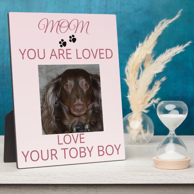 Plaque Photo A Loving Message From Your Fur-Kid (Côté)