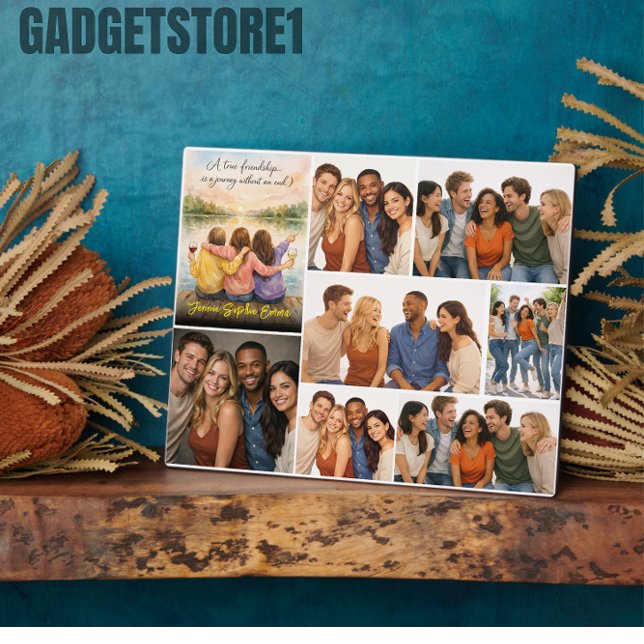 Plaque Photo A True Friendship | Friendship Day | Inspirational (A True Friendship | Friendship Day | Inspirational Plaque
)