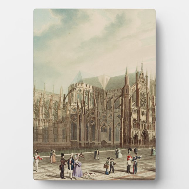 Plaque Photo Abbaye de Westminster (Devant)