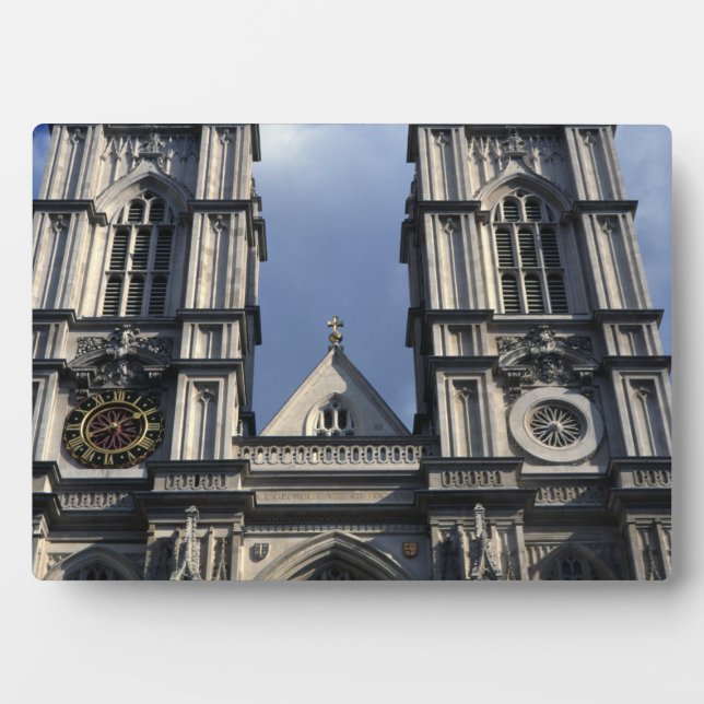 Plaque Photo Abbaye de Westminster (Devant)