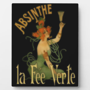 Plaque Photo Absinthe La Fee