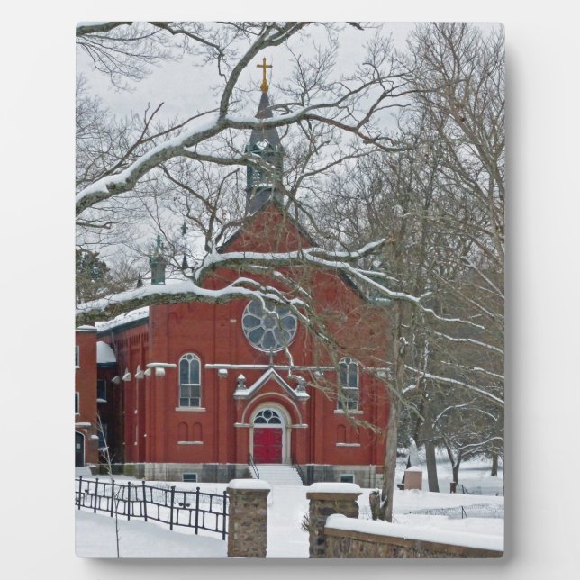 Plaque Photo Académie d'Arcadie (Devant)