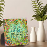 Plaque Photo Accueil Trop Petite Citation Irlandaise Vert Amusa<br><div class="desc">Cette citation irlandaise sucrée et cette plaque colorée ajouteront un joli complément à votre décor de St. Patty. Cette jolie illustration a été créée pour la Saint Patrick’s Day, mais elle fonctionnerait toute l’année. Fêtez même si vous n’êtes pas irlandais ! Que les Shenanigans commencent ! Pour plus d'oeuvres dessinées...</div>