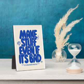 Plaque Photo Affiche de citation motivante | Art mural 