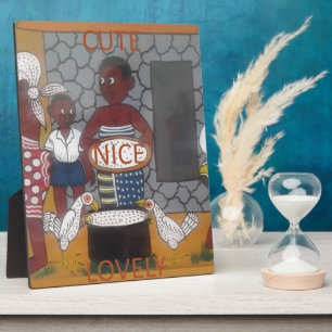 Plaque Photo Africain traditionnel Homestead Lifestyle