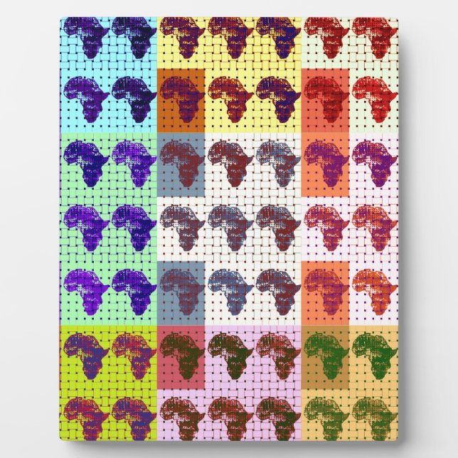 Plaque Photo Africas (Devant)