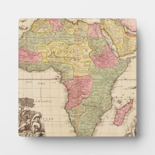 Plaque Photo Afrique vers 1725