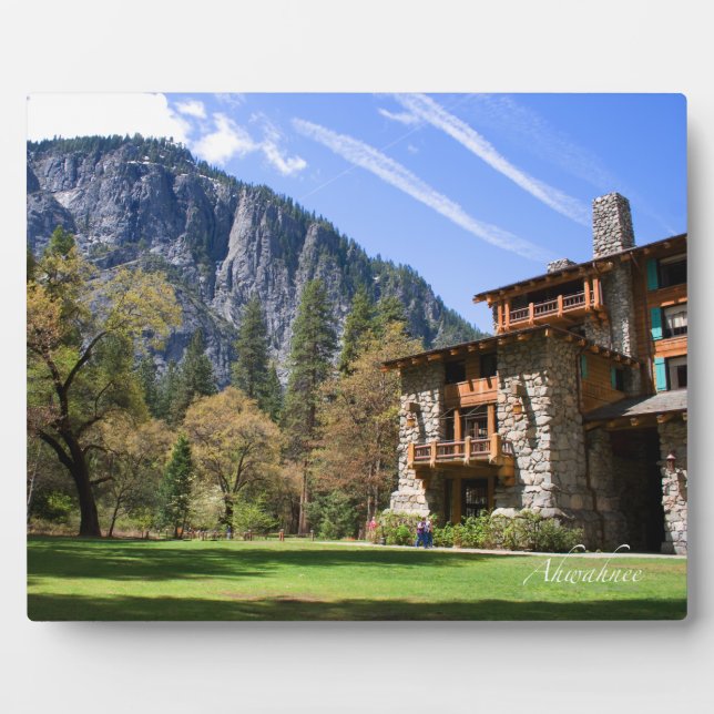 Plaque Photo Ahwahnee (Devant)