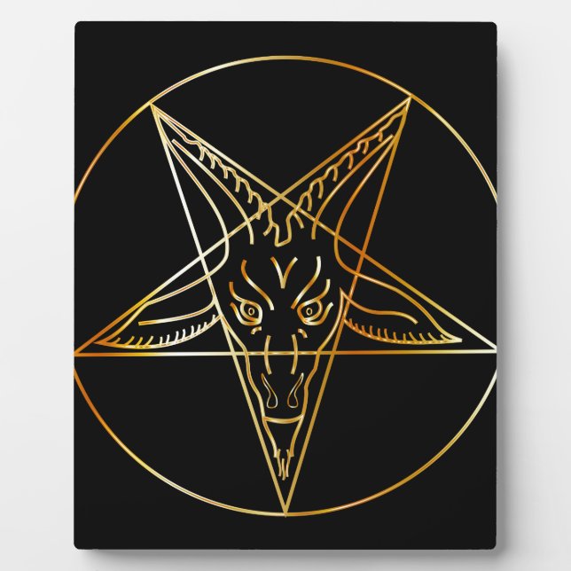 Plaque Photo Aiguille d'or de Baphomet (Devant)
