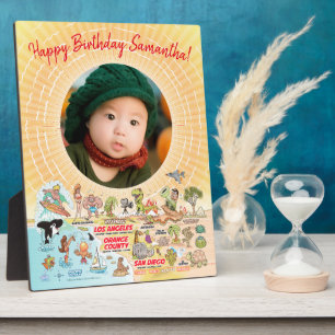 Plaque Photo Ajouter une photo et modifier le texte Carton de S