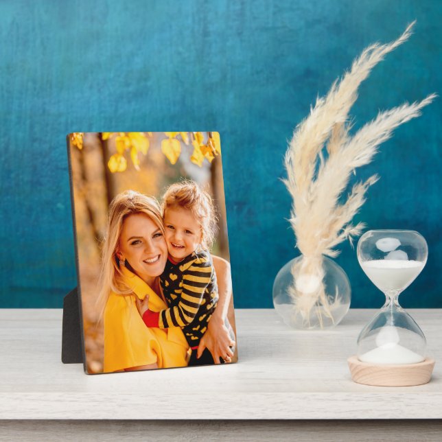 Plaque Photo Ajouter votre propre photo | MODÈLE (Côté)