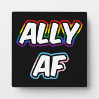 Ally AF II - Drapeau LGBTQ Gay Trans Queer Pride