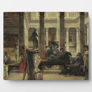 Plaque Photo Alma Tadema   Roman Art Lover, 1870
