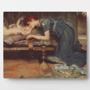 Plaque Photo Alma-Tadema   Un paradis terrestre, 1891