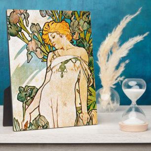 Plaque Photo Alphonse Mucha - Iris WB