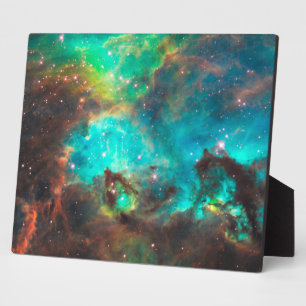 Plaque Photo Amas d'étoiles Aqua Green Celestial 10x8