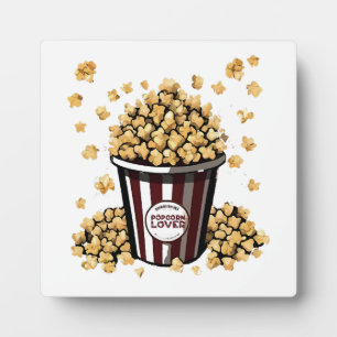 Plaque Photo Amateur de pop-corn