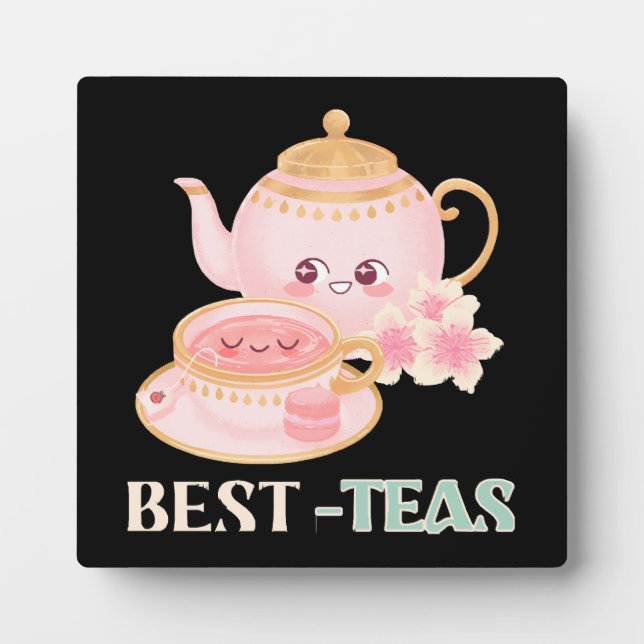 Plaque Photo Amateurs de thé Best-Teas (Devant)