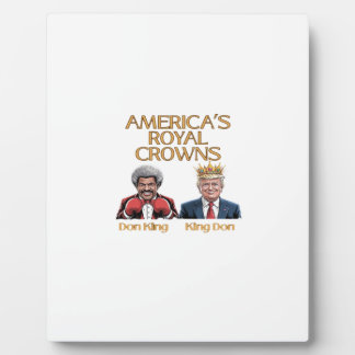 Plaque Photo America's Crowns And Don Graphic
