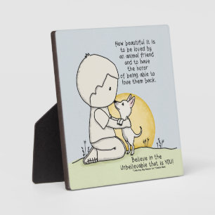 Plaque Photo Amis des Animaux
