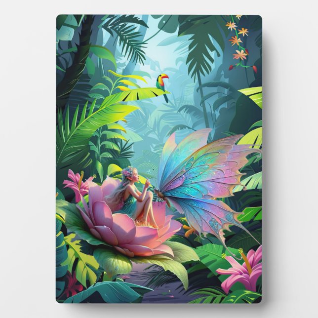 Plaque Photo Amis du jardin (Devant)