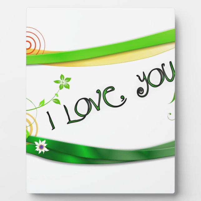 Plaque Photo Amour (Devant)