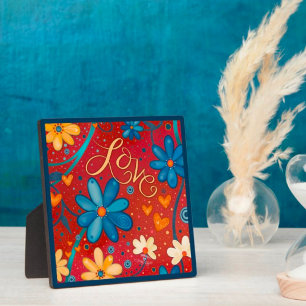 Plaque Photo Amour coloré Inspirationnel Floral Plutôt Personna