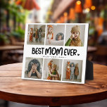 Plaque Photo Amusant Moderne 'MEILLEUR MOM JAMAIS' 6 Photo<br><div class="desc">Créez le cadeau parfait pour la maman la plus extraordinaire avec notre modèle facile à utiliser, avec six photos de souvenirs chéris et un lettrage tendance 'MEILLEUR MOM JAMAIS' qui peut être changé à votre choix de couleurs. Complète avec le nom de votre enfant et une touche de coeur mignon,...</div>