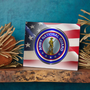 Plaque Photo Ancien combattant de l'armée de la Garde nationale