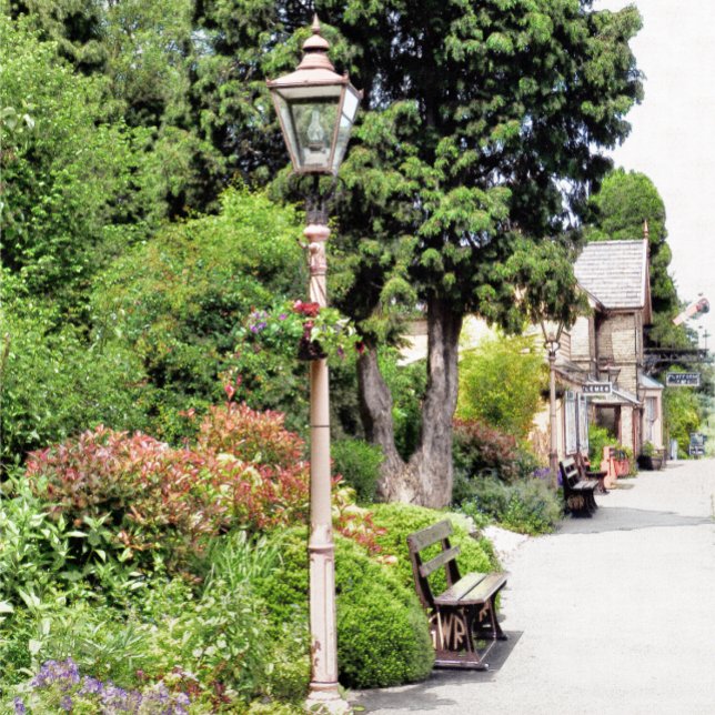 PLAQUE PHOTO ANCIENNE GARE (Créateur téléchargé)