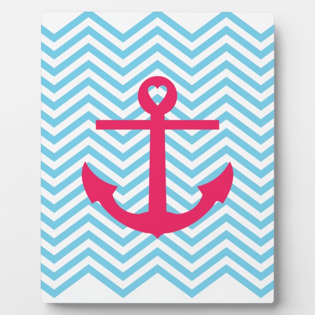 Plaque Photo Ancre cardiaque (Devant)