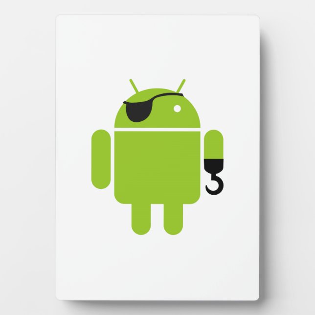 Plaque Photo Android Robot (Devant)