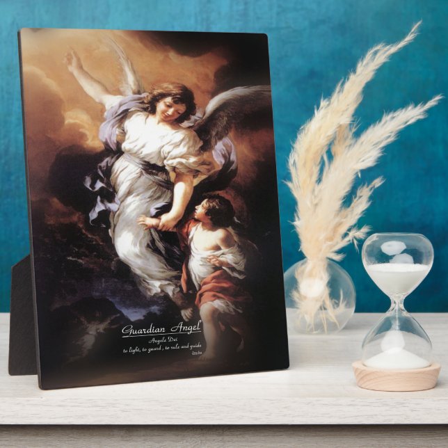 Plaque Photo Ange gardien Angele Dei (Côté)