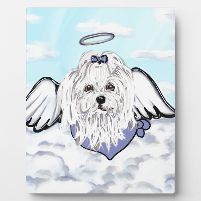 Plaque Photo Angel maltais (Devant)