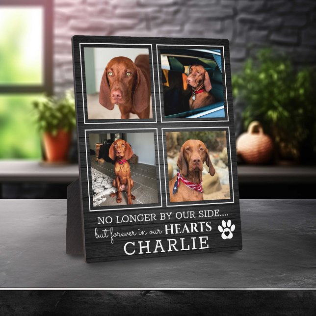 Plaque Photo Animal Rustique À Jamais Dans Nos Cœurs | Collage  (Créateur téléchargé)