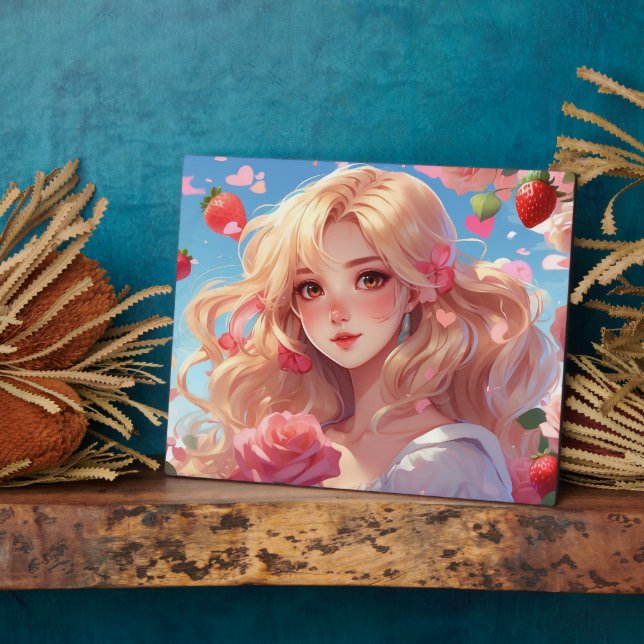 Plaque Photo Animé  (Côté)