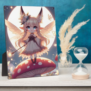 Plaque Photo Anime Girl Pixie Hippie Lune Fée