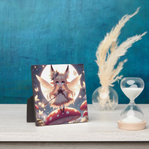 Plaque Photo Anime Girl Pixie Hippie Lune Fée