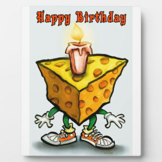 Plaque Photo Anniversaire du fromage