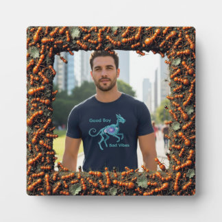 Plaque Photo ant frame