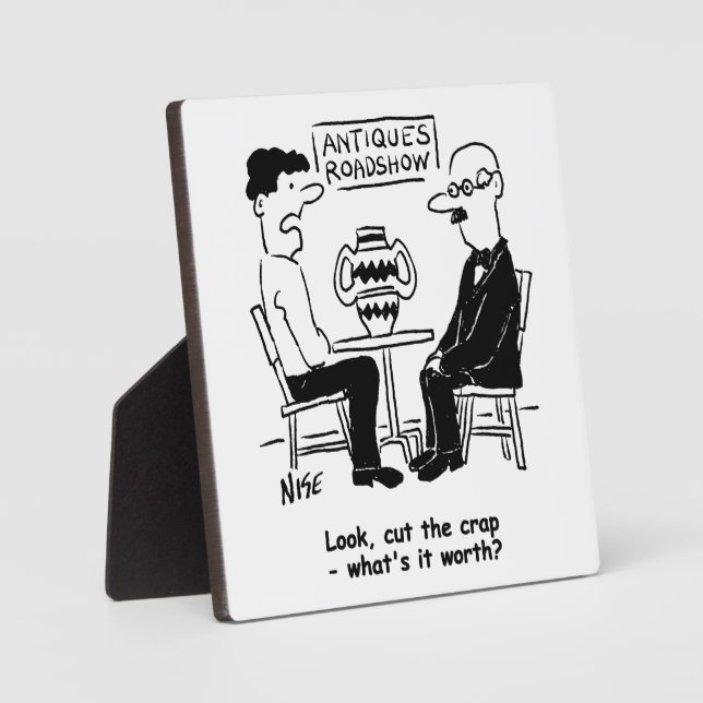 Plaque Photo Antiquités Expert. Qu'est-ce que ça vaut le coup d (Recto)