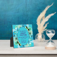 Appréciation du pasteur floral bleu