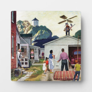 Plaque Photo Apprendre à voler