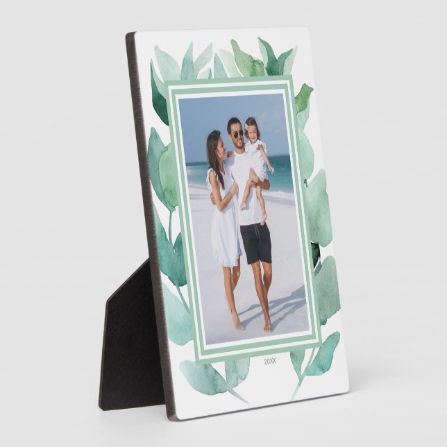 Plaque Photo Aquarelle Folio Tablette photo Easel (Côté)