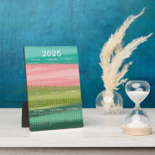 Plaque Photo Aquarelle horizontale colorée Brosses 2025