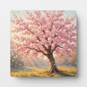 Plaque Photo Arbre de cerisier en fleurs Printemps 
