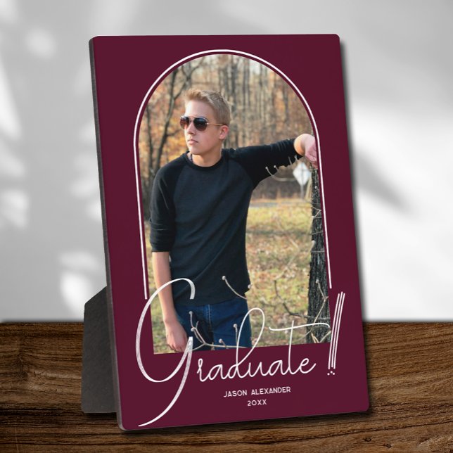 Plaque Photo Arc des diplômés photo Bourgogne (Créateur téléchargé)