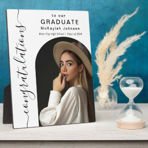 Plaque Photo Arch Photo Félicitations à notre diplômé