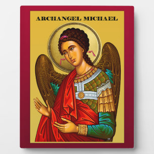 Plaque Photo Archange Michel
